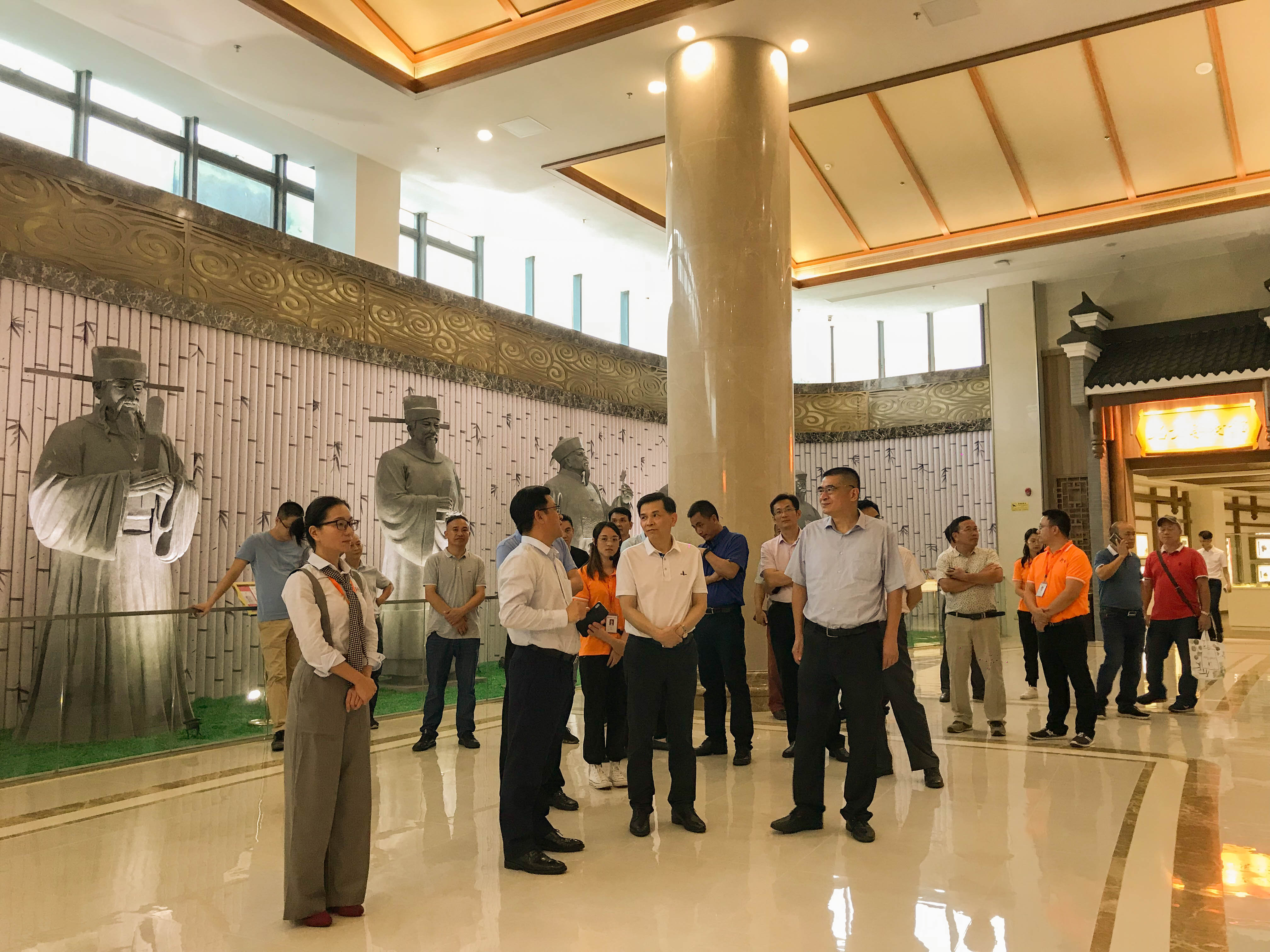 佛山“三高”農業考察組蒞臨衍生健康醫藥產業園考察調研