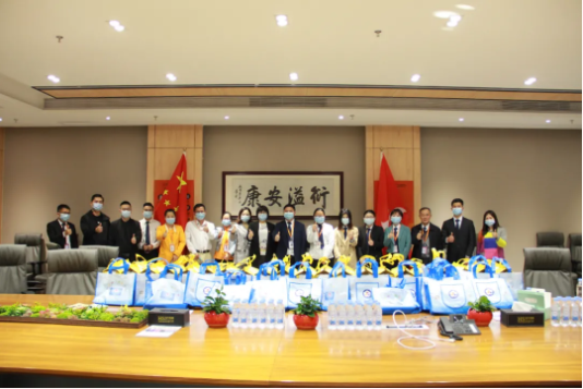 #萬吉送萬家# 市，區人社局蒞臨衍生健康醫藥產業園慰問異地務工人員